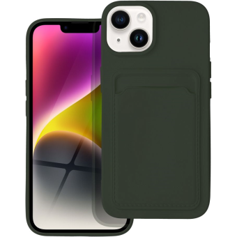 Silikónové puzdro na Xiaomi Redmi Note 12 5G/Poco X5 5G Card zelené