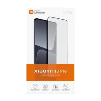 Tvrdené sklo na Xiaomi 13 Pro 5G Xiaomi 3D 9H celotvárové čierne
