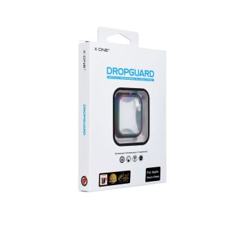 Plastové puzdro na Apple Watch 7/8/9 45mm X-ONE Dropguard transparentné