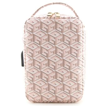 Univerzálne puzdro Guess na príslušenstvo GUHBHGCFSEP PU G Cube Travel Universal Bag ružové