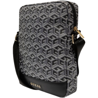 Univerzálne puzdro Guess na tablet do 10" GUTB10HGCFSEK PU G Cube Tablet Bag čierne