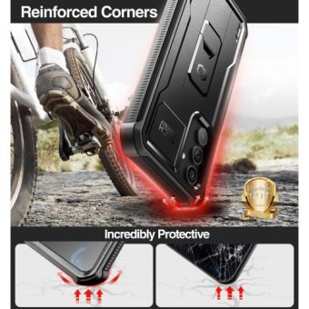 Odolné puzdro na Samsung Galaxy A34 5G A346 Tech-Protect Kevlar Pro 360 čierne