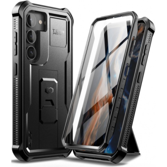 Odolné puzdro na Samsung Galaxy S23 5G S911 Tech-Protect Kevlar Pro 360 čierne