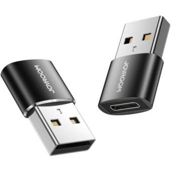 Joyroom S-H152, USB-A na USB-C, čierny (2ks)