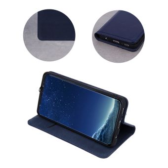 Diárové puzdro na Xiaomi 13 Lite 5G Leather Smart Pro modré