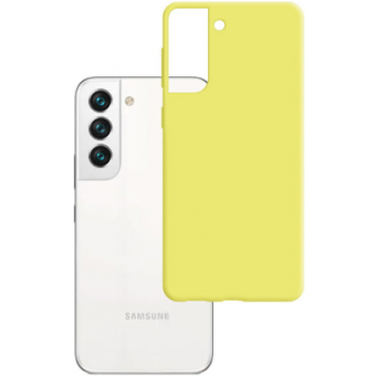 Odolné puzdro na Samsung Galaxy S22 5G S901 3MK Matt TPU lime