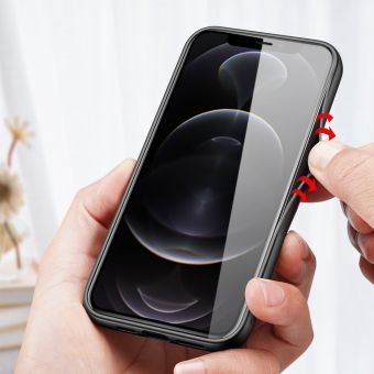 Plastové puzdro na Apple iPhone 13 Dux Ducis Fino sivé