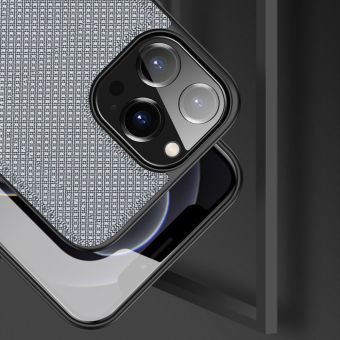 Plastové puzdro na Apple iPhone 13 Pro Max Dux Ducis Fino sivé
