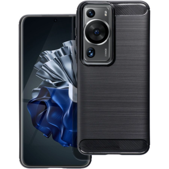 Silikónové puzdro na Huawei P60 Pro Carbon čierne