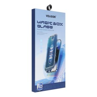 6D Pro Veason Easy-Install Glass  - for Iphone X / XS / 11 Pro black