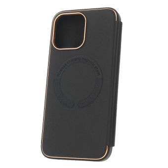 Smart Gold Frame Mag case Apple iPhone 12 Pro Max black