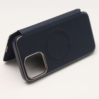 Smart Gold Frame Mag case Apple iPhone 12 Pro Max navy blue