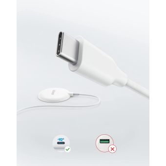 Anker PowerWave Magnetic Pad Lite MagSafe 7.5W biela