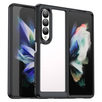 Silikónové puzdro na Samsung Galaxy Z Fold3 F926 Space transparento-čierne