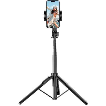 Ugreen Bluetooth Selfie Stick + Tripod Pro čierny