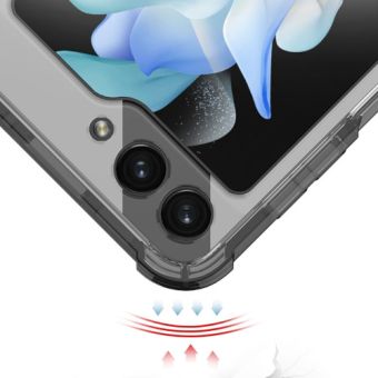 Plastové puzdro na Samsung Galaxy Z Flip5 F707 Tech-Protect Flexair Hybrid transparentné