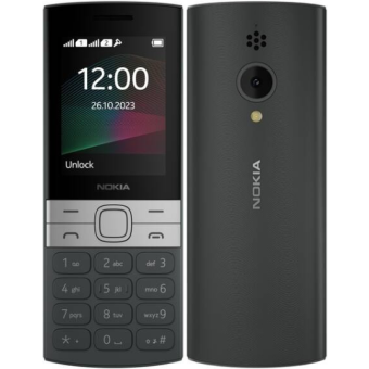 Nokia 150 (2023), Dual SIM, Black - SK distribúcia