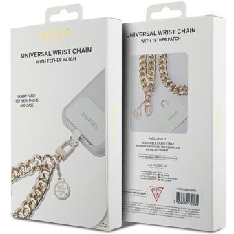Guess Chain Strap 4G Charm GUOUCBMC4MD GUOUCBMC4MD gold
