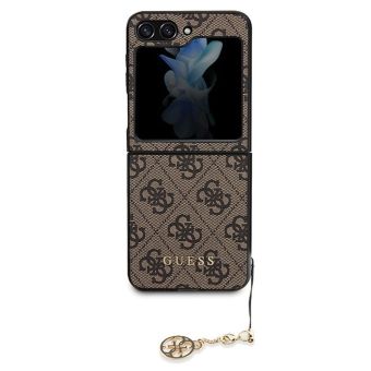Guess 4G Charms Samsung Galaxy Z Flip5 5G F731 GUHCZF5GF4GBR Brown