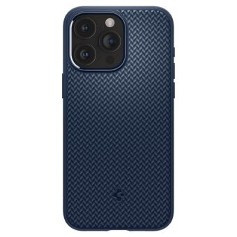 Odolné puzdro na Apple iPhone 15 Pro Spigen Mag Armor MagSafe modré
