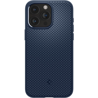 Odolné puzdro na Apple iPhone 15 Pro Spigen Mag Armor MagSafe modré