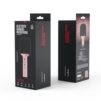 Maxlife MXBM-600, Bluetooth Microphone with Speaker, ružový