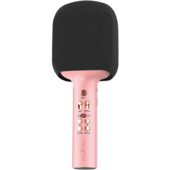Maxlife MXBM-600, Bluetooth Microphone with Speaker, ružový