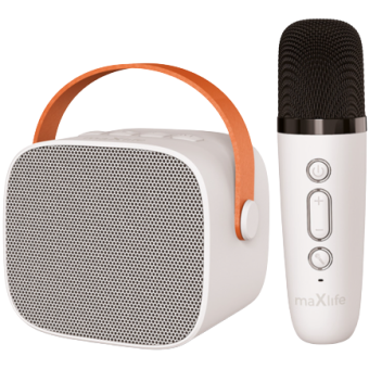 Maxlife MXKS-100, Bluetooth Karaoke Speaker, biely