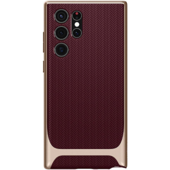Odolné puzdro na Samsung Galaxy S22 Ultra 5G S908 Spigen Neo Hybrid burgundy