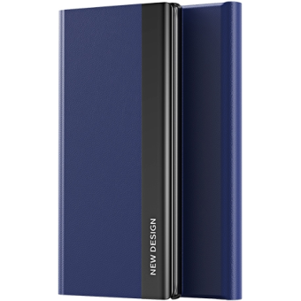 Diárové puzdro na Honor 90 Lite 5G Slide Book modré