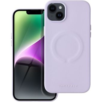 Roar Leather Mag Case Apple iPhone 15 purple