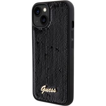 Guess Sequin Script Logo Apple iPhone 13 GUHCP13MPSFDGSK Black