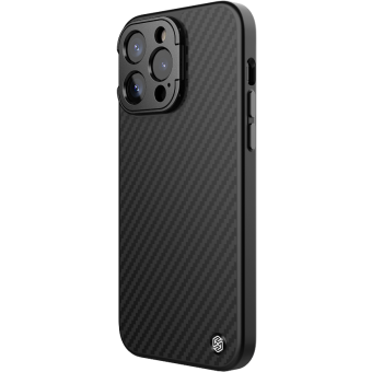 Odolné puzdro na Apple iPhone 14 Pro Max Nillkin CarboProp Aramid čierne