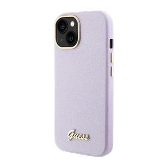 Guess PU Glitter Full Wrapped Apple iPhone 15 GUHCP15SPGMCSL Lilac