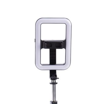 Set 99X selfie/tripod držiak s bluetooth diaľkovým ovládaním na trojnožke LED čierny