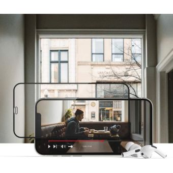 Tvrdené sklo na Xiaomi Redmi Note 12 5G/Poco X5 5G Hofi Pro+ 9H celotvárové čierne
