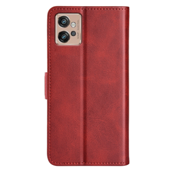 Diárové puzdro na Motorola Moto G32 Leather Book červené