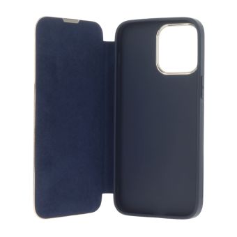 Smart Gold Frame Mag case Apple iPhone 15 Plus navy blue