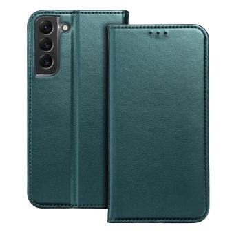 Smart Magneto book case Samsung Galaxy S24+ 5G S926 dark green