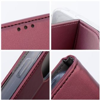 Smart Magneto book case Samsung Galaxy S24 Ultra 5G S928 burgundy