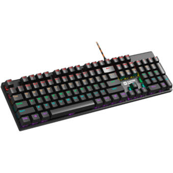 Canyon GK-4 Deimos CND-SKB4-CS, USB, mechanická, LED podsvietenie 20 režimov, SK/CZ