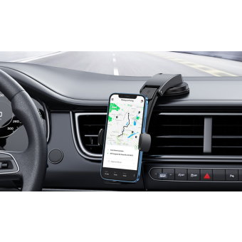 Držiak do auta Ugreen LP370, Clamp Dashboard, čierny