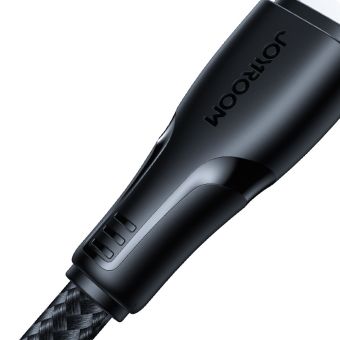 Joyroom Surpass Series S-UC027A11, USB-A na USB-C, 3A, 0.25m, čierny
