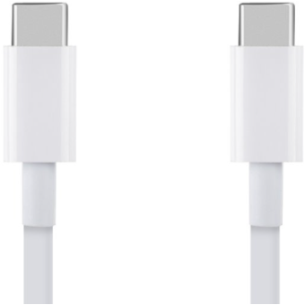 OBAL:ME Fast Charge USB-C/USB-C 1m biely