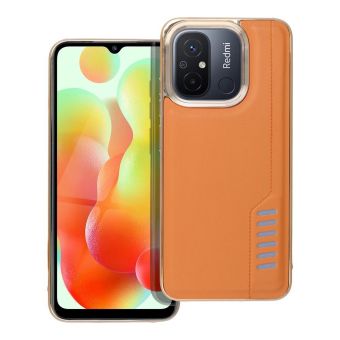 Plastové puzdro na Xiaomi Redmi 12C MILANO hnedé