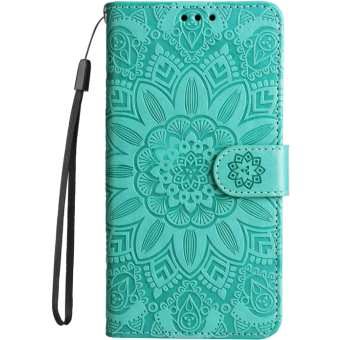 Diárové puzdro na Xiaomi 13T 5G/13T Pro 5G MEZZO slnečnica zelené