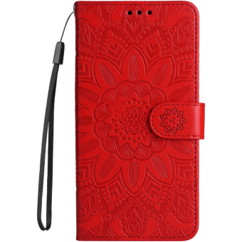 Diárové puzdro na Xiaomi 13T 5G/13T Pro 5G MEZZO slnečnica červené