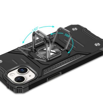 Odolné puzdro na Honor 90 5G Ring Armor Rugged čierne