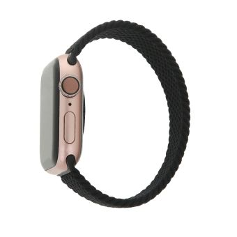 Náhradný remienok na Apple Watch 42/44/45 mm, dĺžka 135mm, Elastic band XS, čierny