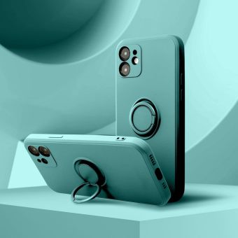 Silikónové puzdro na Xiaomi Redmi 13C/Poco C65 Silicone Ring zelené